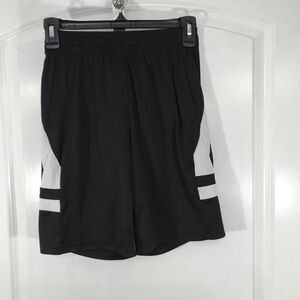 Tek GearBlack Athletic Shorts with White Accents Size 10-12 M CB-117